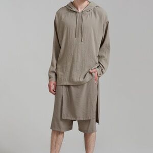The Frankie Shop keanu light wrap shorts